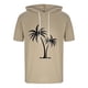 thumbnail image 3 of Camiseta Deportiva de Manga Corta de la Blusa de los Hombres Casual de la Moda Sólida con Capucha, Top Casual para Al Aire Libre, 3 of 7