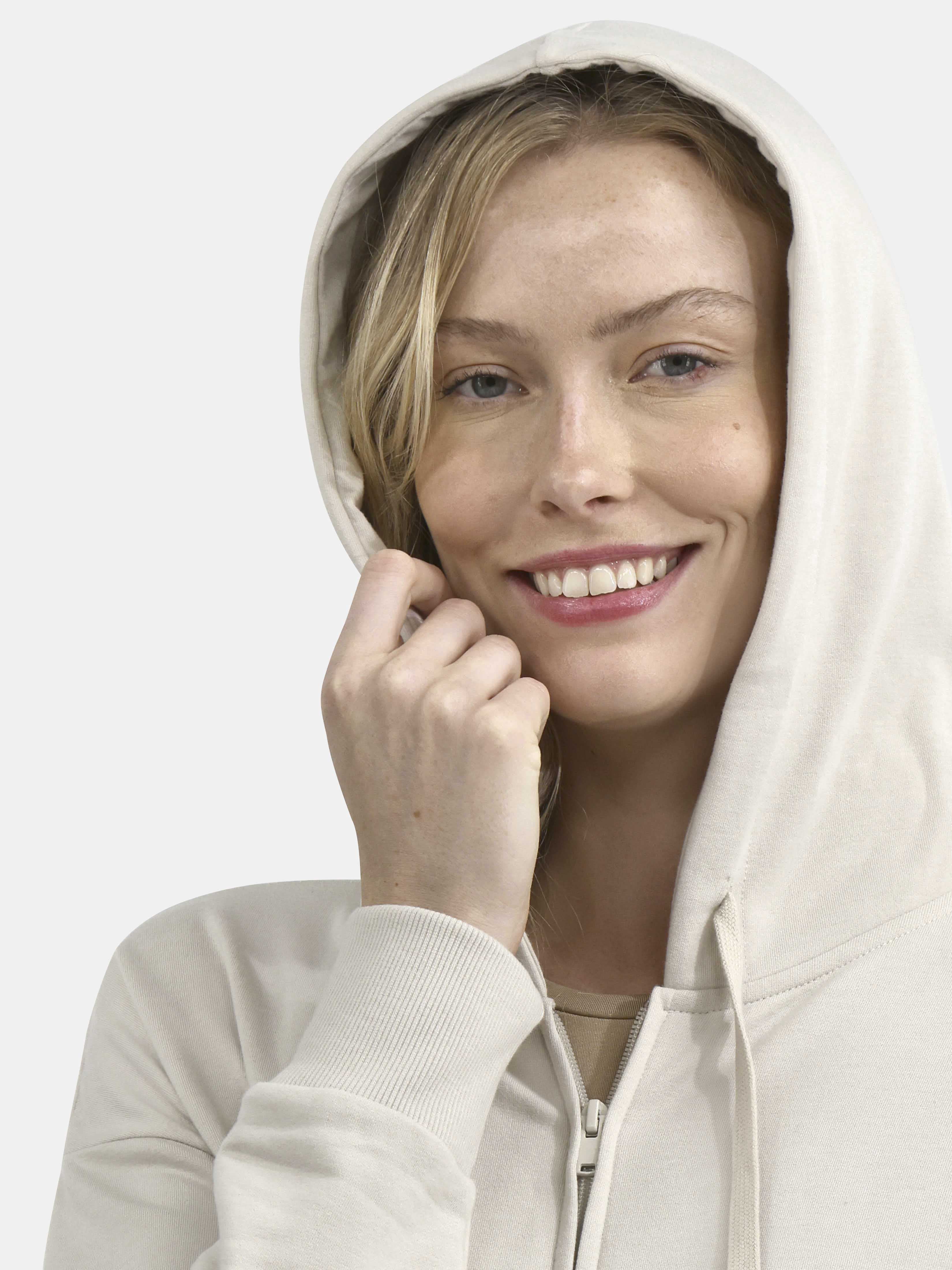 Time and Tru Women's and Women’s Plus Zip Front Fleece Hoodie Jacket, Sizes XS-4X