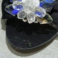 thumbnail image 7 of Womens Shoes 8CM Wedge Heel Slippers Transparent Sexy Crystal Bow Clear Heels LFD-1098-115, 7 of 7