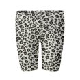 thumbnail image 6 of Xmyrz Shorts Set For Women Outfits Sets Elastic Wasit Sports Leopard Print Short Sleeve Fitness Yoga V-Neck Going Out Outfit Clothes Sets, 6 of 6