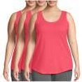 thumbnail image 5 of asjyhkr Débardeurs pour Femmes Grande Taille Col Rond T-Shirts d'Été Basiques Sans Manches Lot de 3, 5 of 5