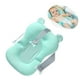 thumbnail image 3 of Asiento de baño para bebés Alfombrilla de soporte de seguridad Malla Red Lavable Transpirable Suave Ducha para niños pequeños Cojín para el cuerpo Cojín con correas Azul cielo Scienceny  BA000371-02, 3 of 7