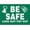 Metal tin sign 731, variant on Be Safe Lock It Out Sign 8x12 Inch Metal Tin Sign Warning Caution Notice Sign for Indoor Outdoor Business Workplace Office Wall Facility Plaque Sign for Home Garage Yard Security Wall Art Decoration