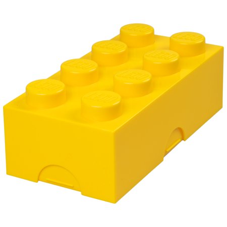 LEGO Brick Lunch Box Plastic Food Storage Containers Lunchbox Kids Adults Retro