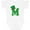 AA-White, variant on Inktastic Irish St Patricks Day Letter M Monogram Boys or Girls Baby Bodysuit