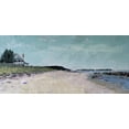 thumbnail image 2 of Cusson, Marie Elaine 14x9 Black Ornate Wood Framed with Double Matting Museum Art Print Titled - Metis Beach I, 2 of 4