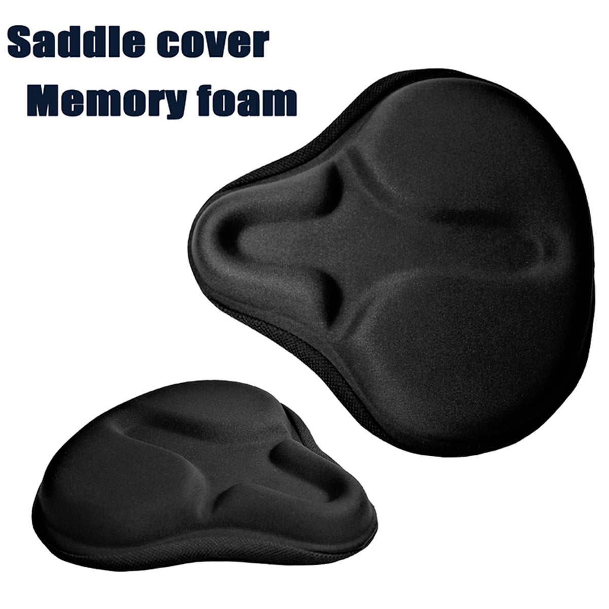 Extra Large Bicycle Seat Cover with Water Dust Resistant Cover Shock Absorbing with Reflective Strip for MTB Yosky Wide Gel Bike Seat Cover - Spinning Bikes 11 inches x 11 inches