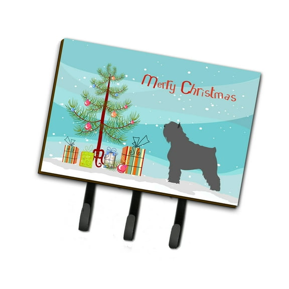 Bouvier des Flandres Christmas Leash or Key Holder