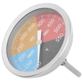 thumbnail image 3 of 100‑550℉ Metal Oven Temperature Gauge Pointer Type for Smoke BBQ Grill Household Cooking, 3 of 8