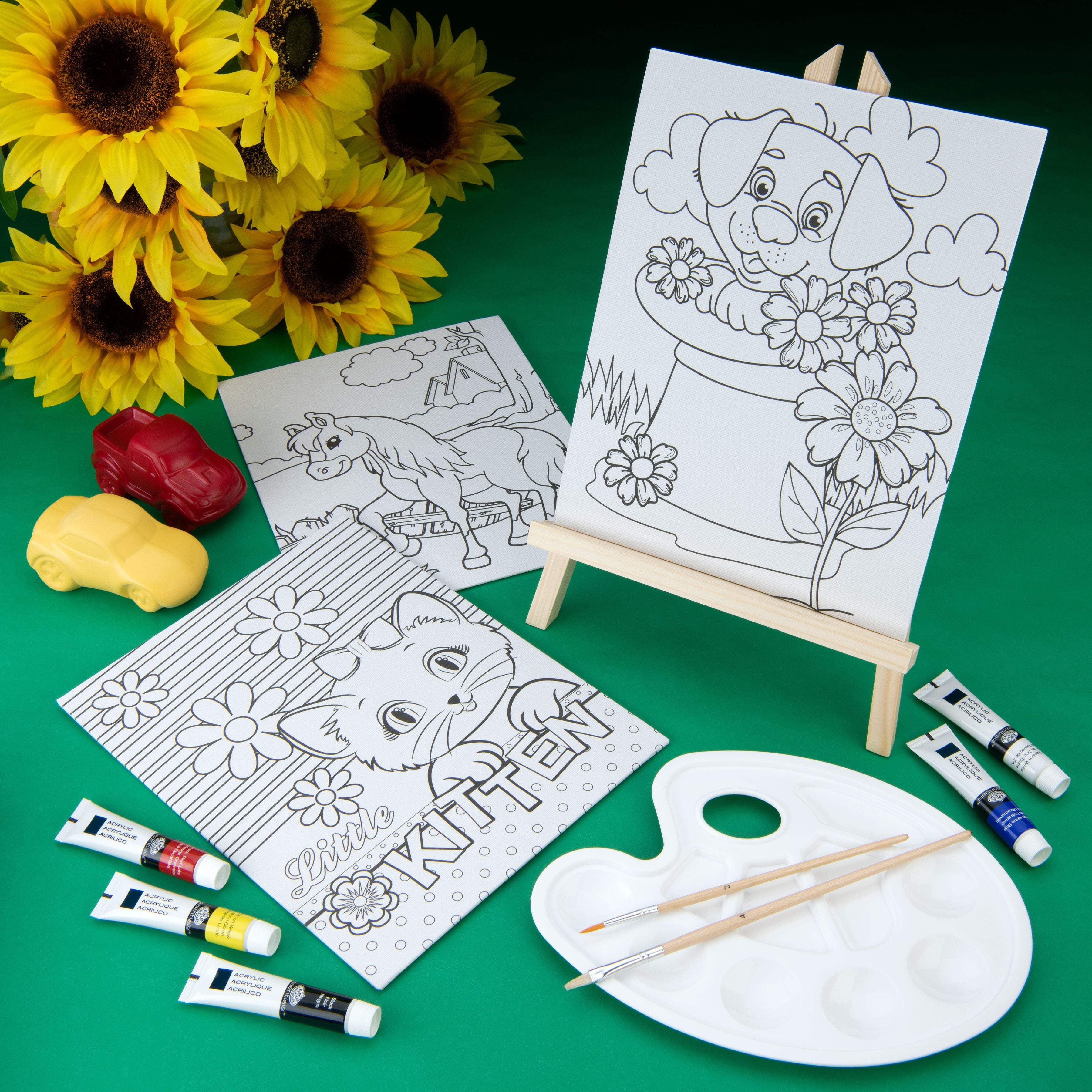 Royal & Langnickel Wood Easel Art Set - 12pc