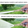 thumbnail image 5 of mfyjkho Brass Garden Hose Nozzle, Adjustable Spray Head with Shower and Jet Modes, Outdoor Watering Connector for Car Washing, Lawn and Care, Heavy-Duty Metal Fitting, 1 Set, 5 of 9