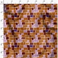 thumbnail image 3 of Soimoi Orange Fabric - By the Yard - 56 Inch Wide - Geometric Rectangel Print Textile - Intricate and Stylish Patterns for Fashion and Decor Printed Fabric, 3 of 6