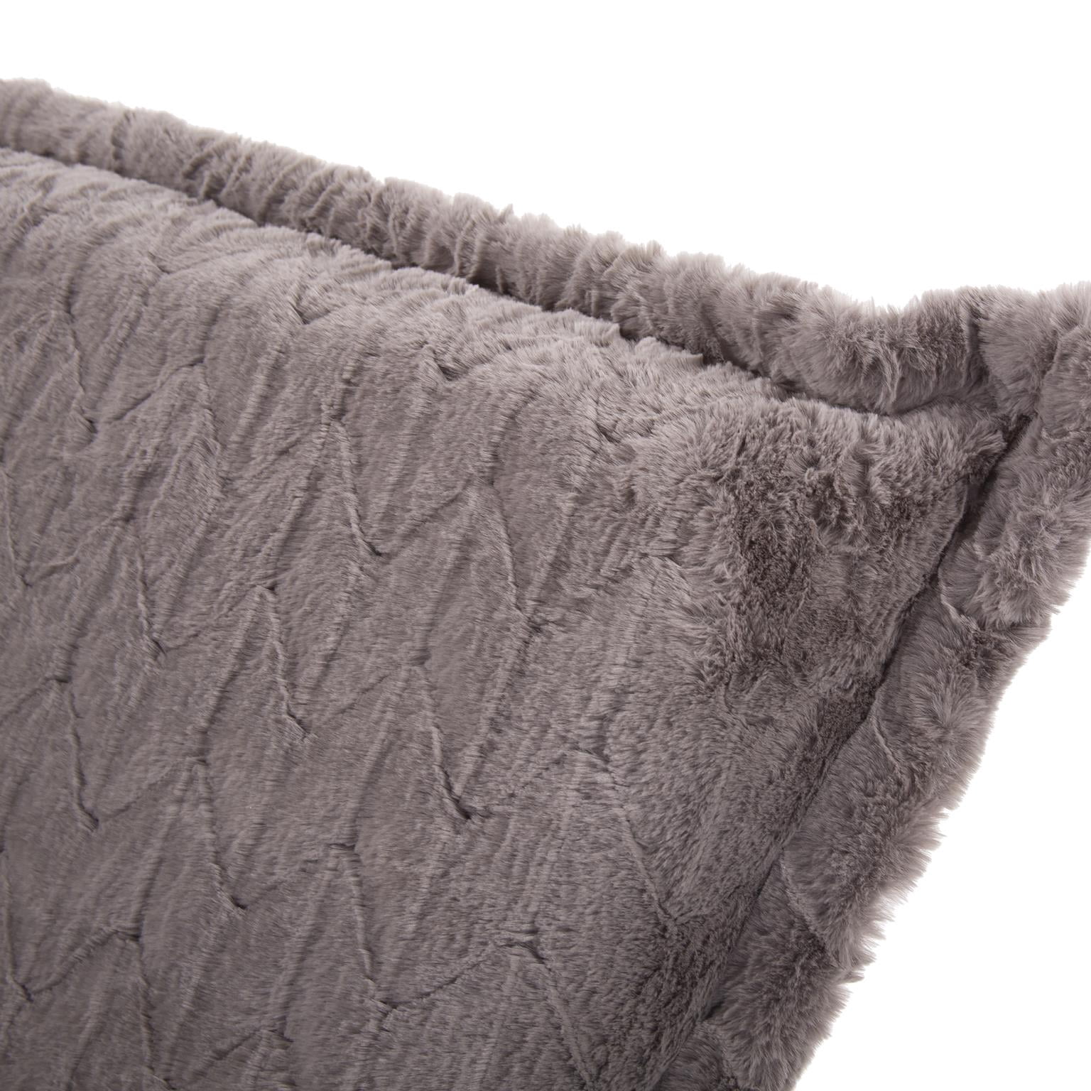 Scroll Puff Chair Angora Stone