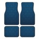 thumbnail image 1 of Fotbe Dark Blue Juego de 4 Tapetes para Auto con Estampado – Alfombrillas de Goma Reforzada, Diseño Antideslizante, Protección para Todo el Año – Vehículos, Autos, Camionetas y SUVs, 1 of 7