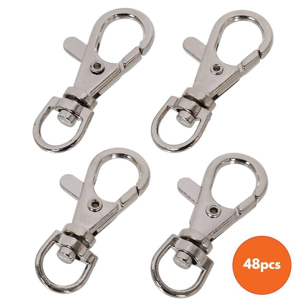 Time 4 Crafts DIY Arts and Craft 40mm Silver Trigger Snaps