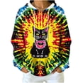 thumbnail image 3 of Yertdoel Hoodies for Women Fashion Printed Fleece Lined Drawstring Pullover Hooded Sweatshirt Outdoor Casual Warm Cozy Hoodie Top with Pocket, 3 of 8