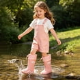 thumbnail image 6 of Kids Rain Boots Mid Calf Water Shoes Lightweight Non Hiking Camping Wading Boots Toddler Youth Outdoor Footwear, 6 of 8