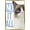 Gold Framed Version, variant on Grumpy Cat - Blue Wall Poster, 14.725" x 22.375", Framed