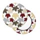 thumbnail image 2 of Disketp maple leaves Funda Redonda para Taburete, Funda de Cojín para Silla de Bar Suave y Elástica-14 inch, 2 of 7