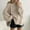 005 Khaki, variant on Women's Loose Fit Turtleneck Knitted Sweater Casual Long-Sleeved Pullover Sweater Fashion Warm Solid Color Sweater Tops
