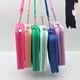 thumbnail image 5 of Billuyoard Cartera Rectangular con cierre de cremallera, bolsa de almacenamiento impermeable, cuerda de gran capacidad, bolsos de mano, de cadena Almacenamiento y organización del hogar Marrón Billuyoard HA078345-05, 5 of 6