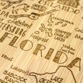 thumbnail image 5 of Planche à Servir et à Découper en Bambou en Forme de Florida State, 5 of 5