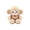 D003- Style C, variant on Stuffed Animal Monkey, Nursery Plush Decor, Plushie for Nursery, Decorative Plush Monkey, 18X12 Inch Light Tan Figure to Accent Neutral Themed Nursery Spaces