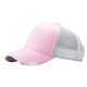 thumbnail image 1 of Gorro de Trucker de malla apenado de sarga de algodón, rosa / blanco MCap Sombrero del camionero, 1 of 1