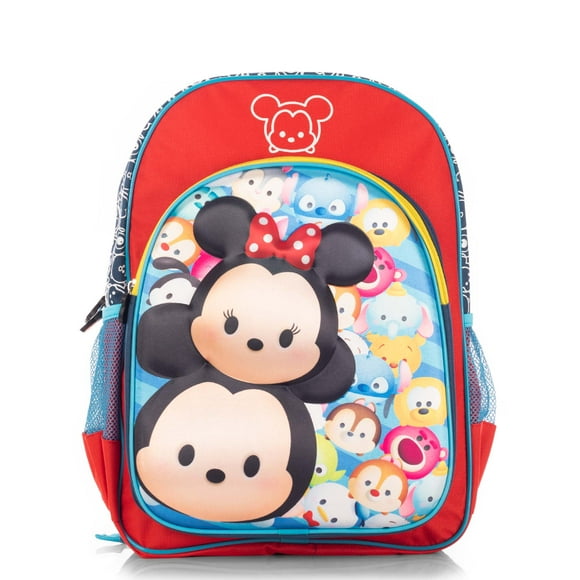 Mochila Tsum Tsum ATMPACKS De Disney Realce 3D Color Rojo