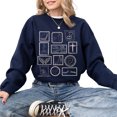 thumbnail image 2 of Christ Is King Sweatshirt for Men and Women, Vintage Christian Faith Crewneck, Sizes S-3XL, 2 of 6