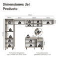 thumbnail image 3 of Cocina Integral Completa Modular Madesa Nice 340cm Crema 13, 3 of 6