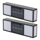 thumbnail image 5 of Luz exterior, 2 juegos de luz solar de pared para exteriores, luz solar de pared LED, máxima eficiencia, 5 of 12