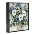 thumbnail image 2 of Stupell Industries Farmhouse White & Grey Blossoms Black Framed Giclee Art, 12 x 12, by Carol Robinson, 2 of 8