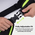thumbnail image 4 of Running Fanny Pack | Purple Reflective Running Gear Running Belt for Phone for Men Women, Great Birthday Gift for Runners, Slim Waist Pack for Hiking Walking Workout, 4 of 4