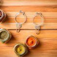 thumbnail image 4 of BESTYASH 6pcs Stainless Steel Wire Hangers for Ball Jars for Food Storage in Kitchen, 4 of 8
