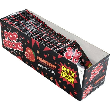 Pop Rocks Strawberry Popping Candy, 24 count, 8.04 oz