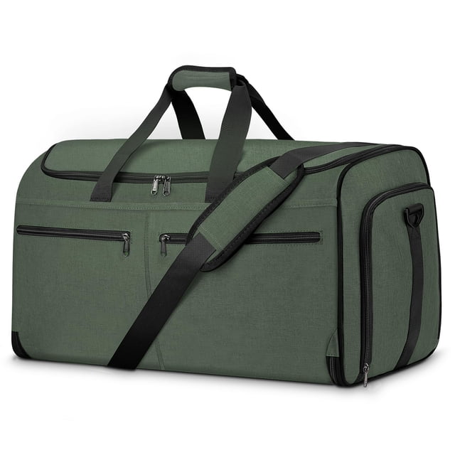 Bolsa para Ropa Bukere Bolsa de Viaje Duffel 55L con Compartimiento para Zapatos