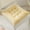 Yellow69, variant on Iumwxz Seat Cushion, 40x40cm Polyester Crystal Velvet Chair Cushion with Pearl Cotton Filling, Quilted Cloud Like Shape for Ergonomic Support, Includes Fastening Straps and Bottom Hold Particles