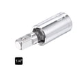 thumbnail image 4 of 3 Pcs 1/4 Inch Drive Universal Joint Swivel Deep Socket, Cr-V Steel, 4 of 4