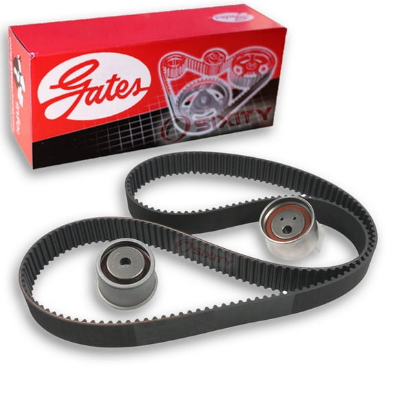 Gates PowerGrip Timing Belt Component Kit compatible with Mitsubishi Montero 3.5L 3.8L V6 2001-2006