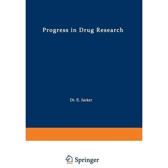 Progress in Drug Research Progress in Drug Research / Fortschritte Der Arzneimittelforschung / ProgrÃ¨s Des Recherches Pharmaceutiques, Book 43, (Paperback)