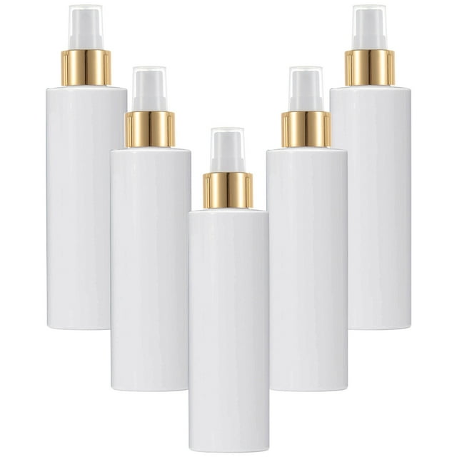 Shisuyan Multipurpose Travel Containers For Liquids Pet White 5pcs 6.45X1.71X1.71in