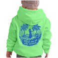 thumbnail image 2 of Girls Boys Palm Hoodies Sweatshirts Cute Preppy Hoodie Green 7-8 Years, 2 of 8