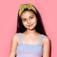 thumbnail image 2 of Unique Bargains 1 Pc Classic Fashion Bow Headbands for Girls 6.10"x3.35" Yellow, 2 of 6