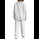 thumbnail image 3 of Conjunto Deportivo de Dos Piezas para Mujer: Sudadera y Pantalón Deportivo de Cuello Redondo Liso y Holgado, Conjunto de Jersey para Estar en Casa. XL, 3 of 6