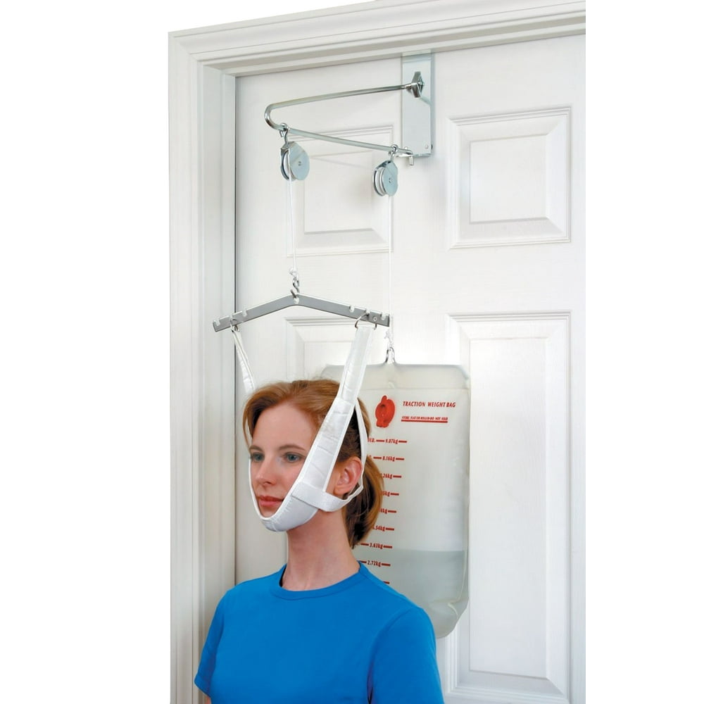 DMI Cervical Neck Traction Over The Door Device for Physical Therapy
