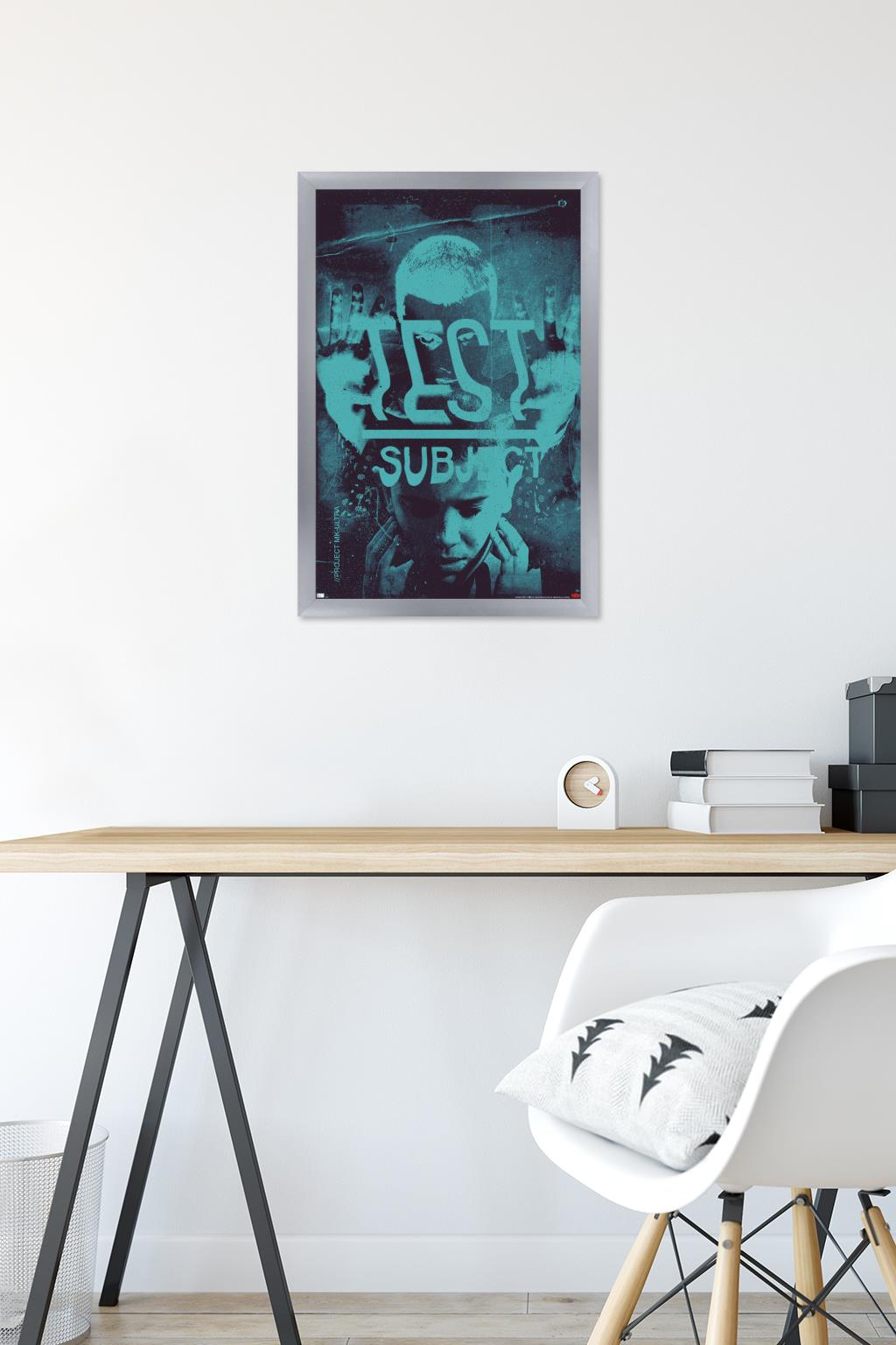 Netflix Stranger Things: Season 4 - Test Subject Wall Poster, 14.725" x 22.375" Framed