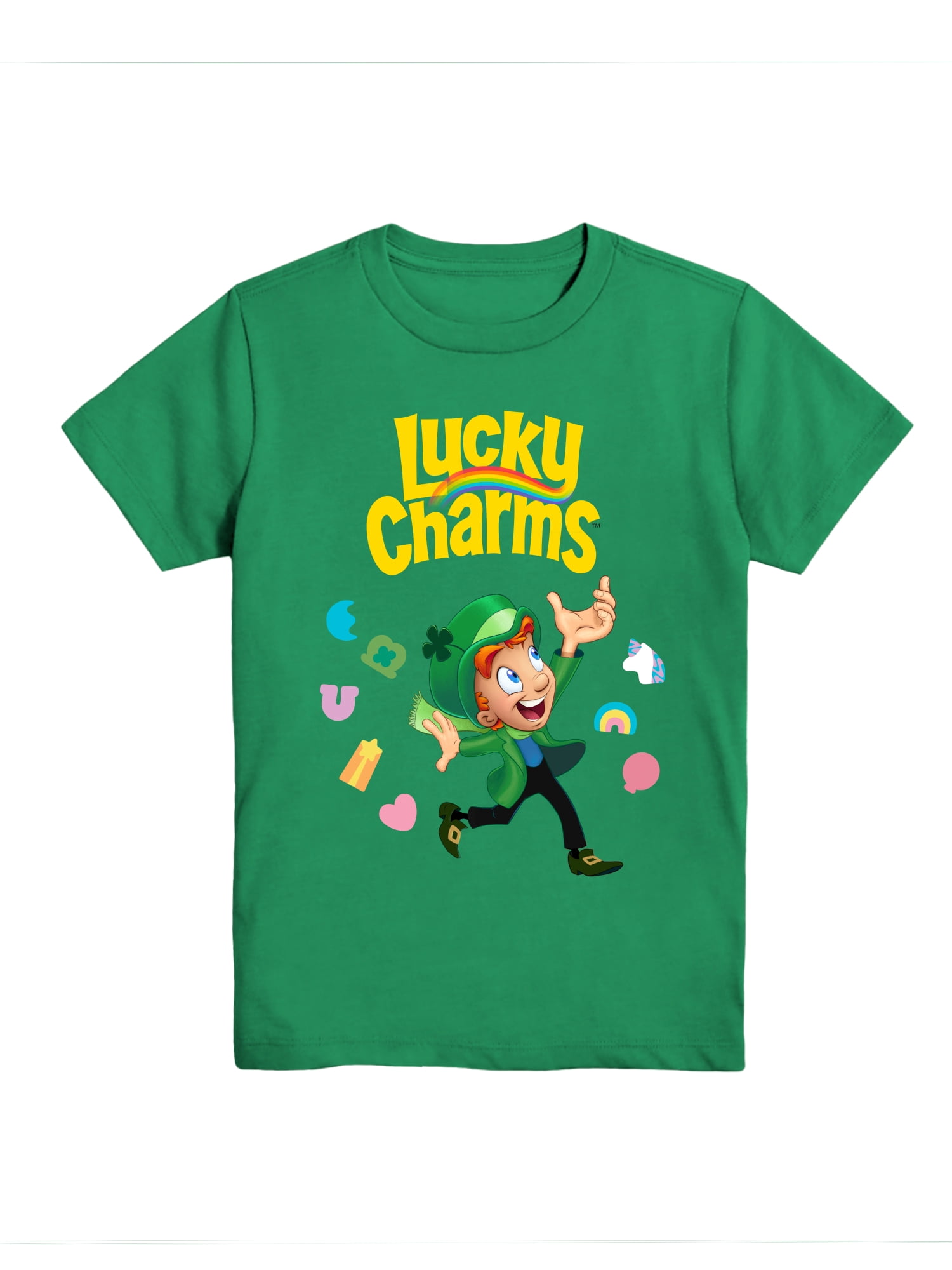 St. Patrick’s Day Boys' & Big Boys' Lucky Charms Graphic Tee, Sizes 4-18