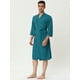 thumbnail image 3 of Albornoz tipo gofre Lars Amadeus para Hombre Verde XS, 3 of 5