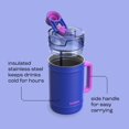 thumbnail image 6 of Bubba Water Keg, 52 Oz, Stainless Steel, Vacuum Insulated Leakproof With Side Handle, DualSip 2-Way Lid, Ocean Energy, 6 of 10